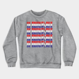 OK Snowflake Crewneck Sweatshirt